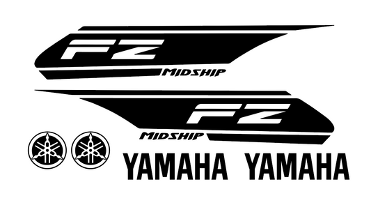 Sticker, Calcomania Para Tanque: Yamaha Fz Midship