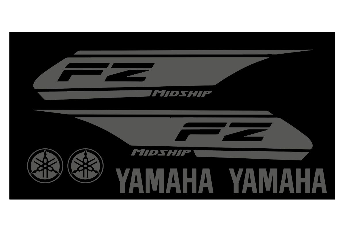 Sticker, Calcomania Para Tanque: Yamaha Fz Midship