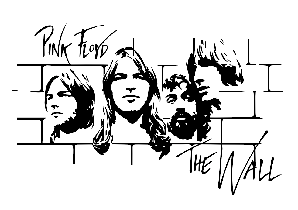 Pink Floyd Vinil decorativo
