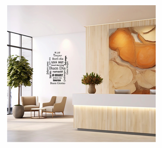 Sticker Calcomania Buen Dia Good Morning Buongiorno Vinil