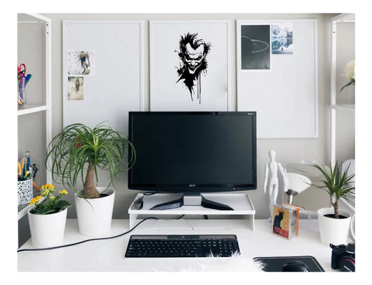 Sticker Calcomanía El Jocker Vinil Decorativo Sala Estudio Negro