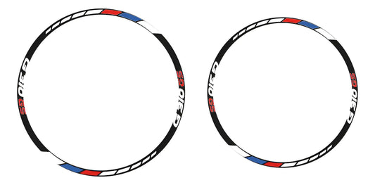 Stickers Calcomanias Reflejantes Para Rin Moto Bmw G310 Gs Tricolor