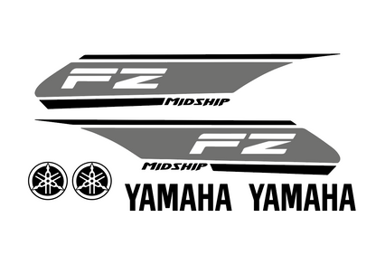 Sticker, Calcomania Para Tanque: Yamaha Fz Midship