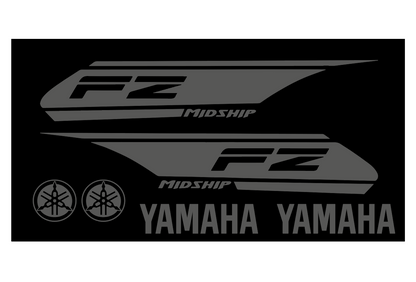 Sticker, Calcomania Para Tanque: Yamaha Fz Midship
