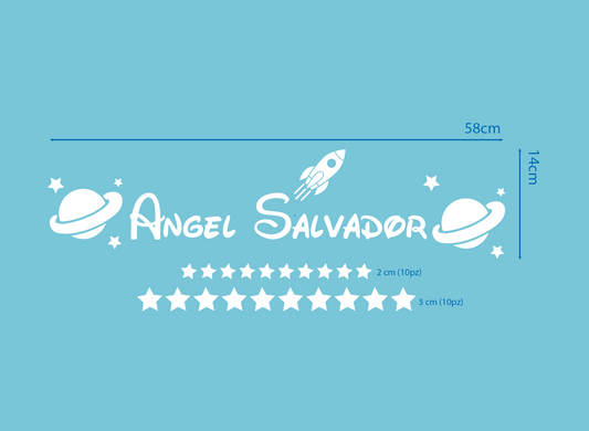 Decorativo para cuarto de niño Personalizado