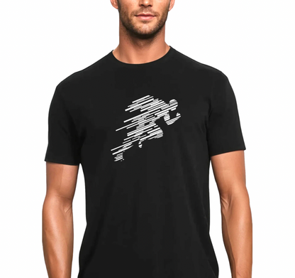 Playera manga corta Running