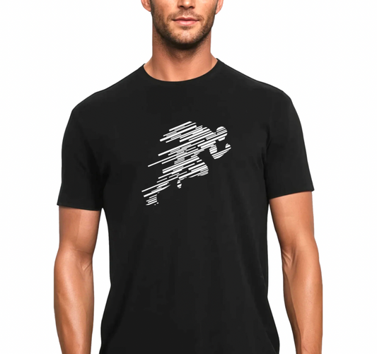 Playera manga corta Running