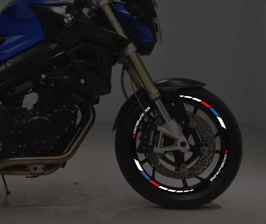 Stickers Calcomanias Reflejantes Para Rin Moto Bmw F800r