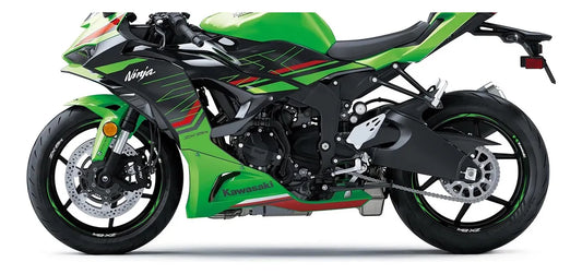Stickers Calcomanias Reflejantes Para Rin Moto Kawasaki Zx6r