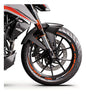 Stricker Calcomanias Reflejantes Para Rin Moto Ktm Duke 390 Naranja/blanco
