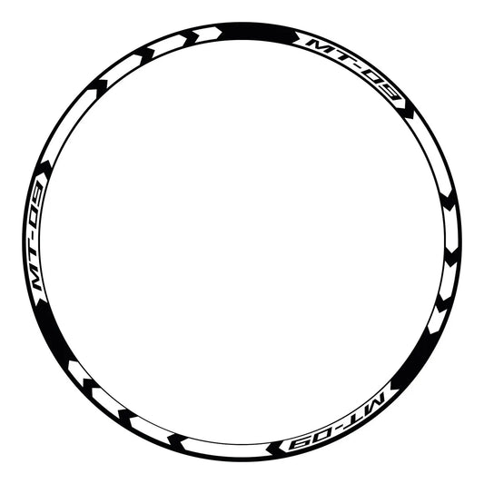 Stickers Calcomanias Reflejantes Para Rin Moto Yamaha Mt 09