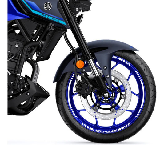 Stickers Calcomanias Reflejantes Para Rin Moto Yamaha Mt03