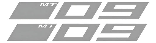 Stickers Calcomanias Para Mt-09 Yamaha Moto Laterales Vinil