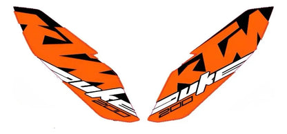 Stickers Calcomanías P Moto Ktm Duke 200 2017-2021 Laterales