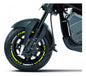Stickers Calcomanias Para Rin Moto Honda Navi Amarillo Neon