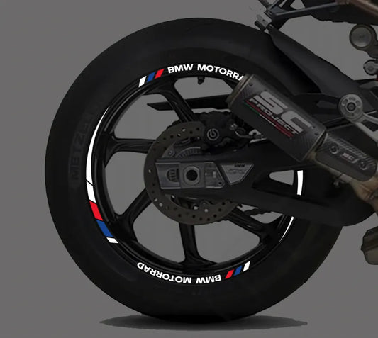 Stickers Calcomanias Reflejantes Para Rin Moto Bmw Motorrad