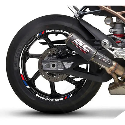 Stickers Calcomanias Reflejantes Para Rin Moto Bmw Motorrad