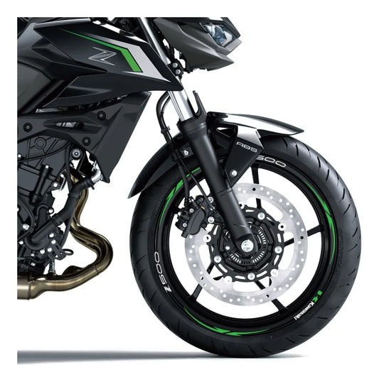 Stickers Calcomanias Reflejantes Para Rin Moto Kawasaki Z500