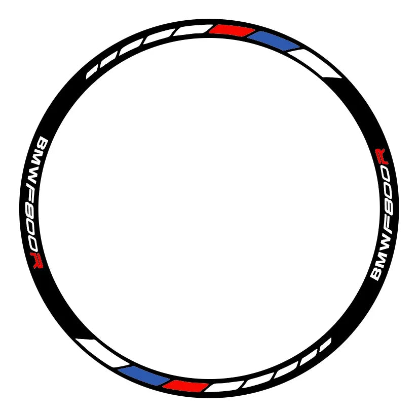 Stickers Calcomanias Reflejantes Para Rin Moto Bmw F800r