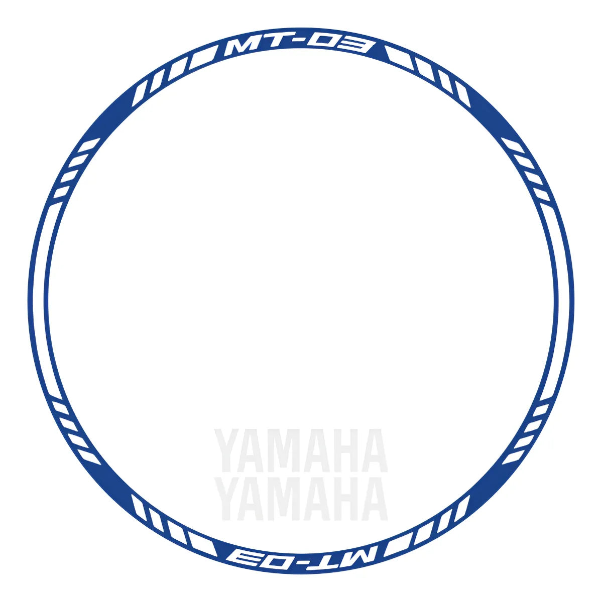 Stickers Calcomanias Reflejantes Para Rin Moto Yamaha Mt03