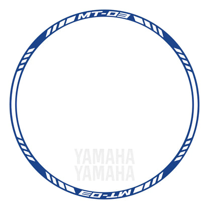 Stickers Calcomanias Reflejantes Para Rin Moto Yamaha Mt03