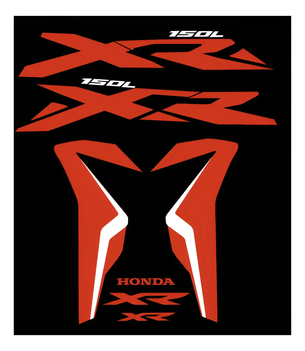 Stickers Calcomanias Para Moto Honda Xr 150 L Laterales